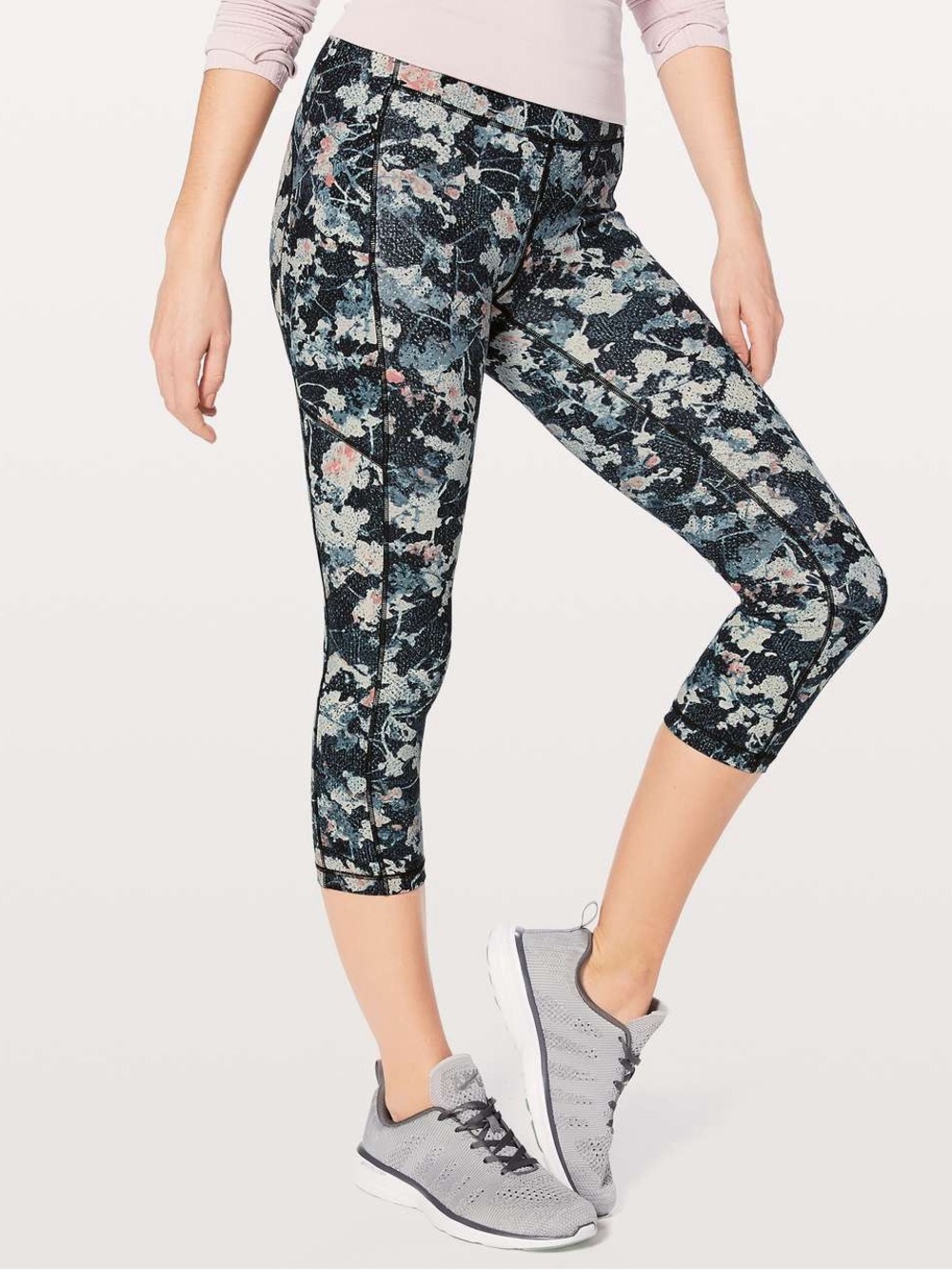 Lululemon Speed Up Crop *21" - Spring Bloom Multi Floral Capri Leggings